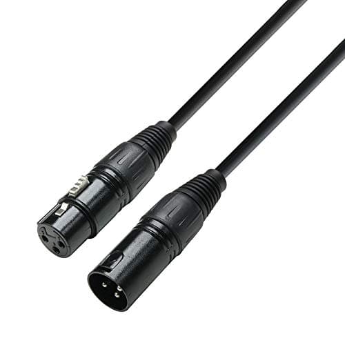 Image of Adam Hall 3 Star Series 6m XLR Male to XLR Female DMX Cable