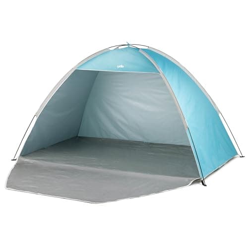 Image of Yello Easy Set Up Beach Shelter | 2-3 Person with UPF 50+ UV Protection, Lightweight Beach Sun Shelter, Easy Set Up, Beach, Camping, Picnic