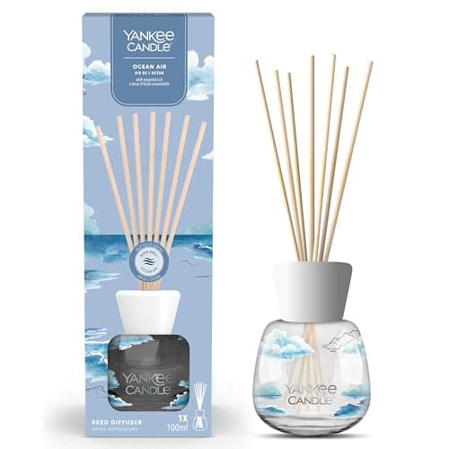 Image of Yankee Candle Signature Reed Diffuser | Ocean Air | 100ml | up to 10 Weeks of Fragrance | Perfect Gifts for Women