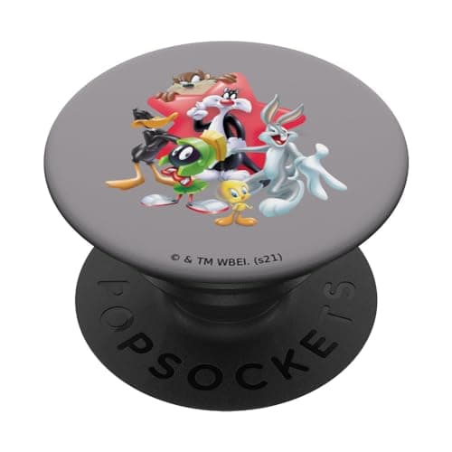 Image of Looney Tunes Bugs Bunny and Friends Star PopSockets Adhesive PopGrip