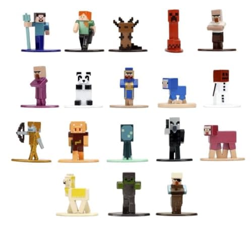 Image of Minecraft Multi Pack Diecast Figure Pack, Wave 14 display, play and collect for fans