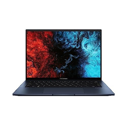 Image of ASUS Zenbook 14 OLED UX3402VA 14" 2.8K OLED Touchscreen Laptop (Intel i5-1340P, 16GB RAM, 512GB PCIe SSD, Backlit Keyboard, Windows 11) Intel EVO Certified