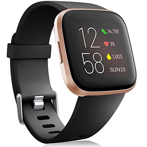 Image of Oielai Wristband for Fitbit Versa 2, Silicone Sport Classic Replacement Band for Women or Men