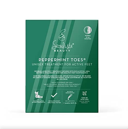 Image of Seoulista Beauty Peppermint Toes - Unisex treatment for active feet, Natural, One Size