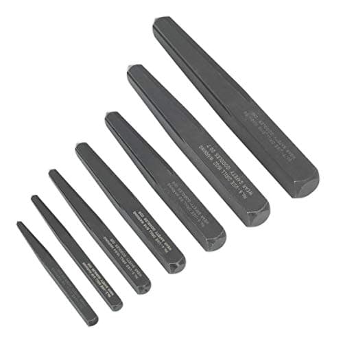 Image of Sealey Ak720 Screw Extractor Set 7Pc Square Type