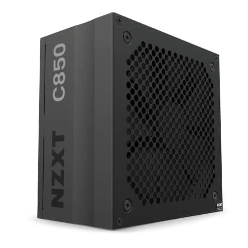 Image of NZXT C850 PSU - PA-8G1BB-UK - 850 Watt PSU - 80+ Gold Certified - Fully Modular - Sleeved Cables - ATX Gaming Power Supply