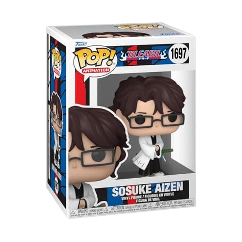 Image of Funko POP! Animation: BLEACH - Aizen Sousuke - Bleach - Collectable Vinyl Figure - Gift Idea - Official Merchandise - Toys for Kids & Adults - Anime Fans - Model Figure for Collectors and Display