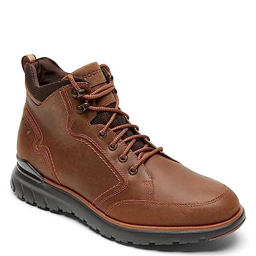 Image of Rockport Men's Total Motion Sport Waterproof Boot Hiking, Tan, 11.5 UK