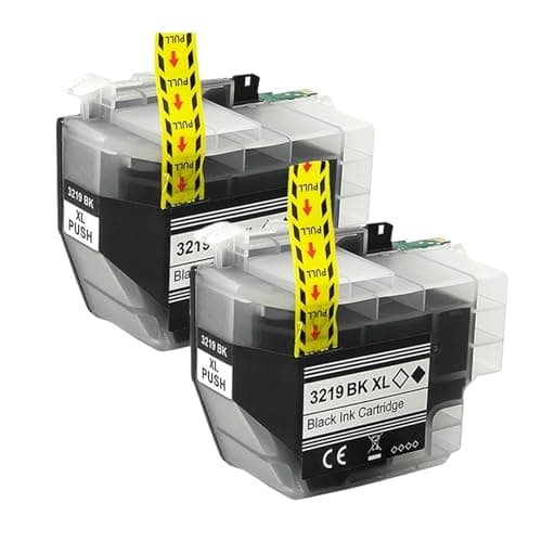 Image of LC3217 LC3219 3217XL 3219XL Ink Cartridge Compatible For Brother MFC-J5330DW J5335DW J5730DW J5930DW J6530DW J6935DW Printer(2PCS Black)