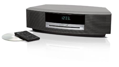 Image of Bose Wave music system - CD / MP3 clock radio - titanium silver