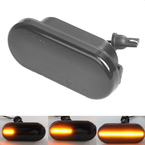 Image of LoreenCar Dynamic LED Side Marker Amber Turn Signal Light for Fiesta C-Max Focus Fusion Galaxy Bora Golf Jetta Passat 4M5A13K309AA, YM2113K309AB, YM2113K309AA, 14805294, 1J5949117, 1J0949117, 1125197