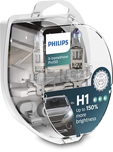 Image of Philips X-tremeVision Pro150 H1 car headlight bulb +150%, set of 2