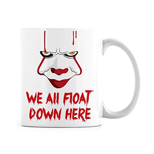 Image of Pennywise 2017 Mug IT Clown Coffee Mugs We All Float Down Here Cup (11 oz)