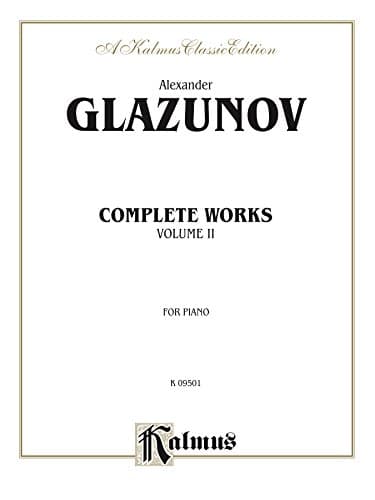 Image of Complete Works, Volume II: For Intermediate to Advanced Piano (Kalmus Edition)