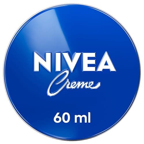Image of NIVEA Creme Tin (60ml), Moisturising Cream Provides Intensive Protective Care for Soft and Supple Skin, Ideal for Daily Use as a Face, Hand, or Body Cream