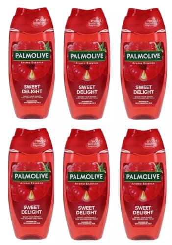 Image of 6x Palmolive Aroma Essence Sweet Delight Shower Gel Body Wash 250ml