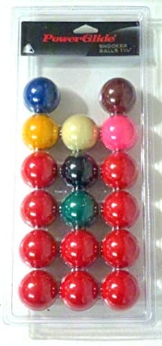 Image of POWERGLIDE 1 7/8" SNOOKER BALL SET**