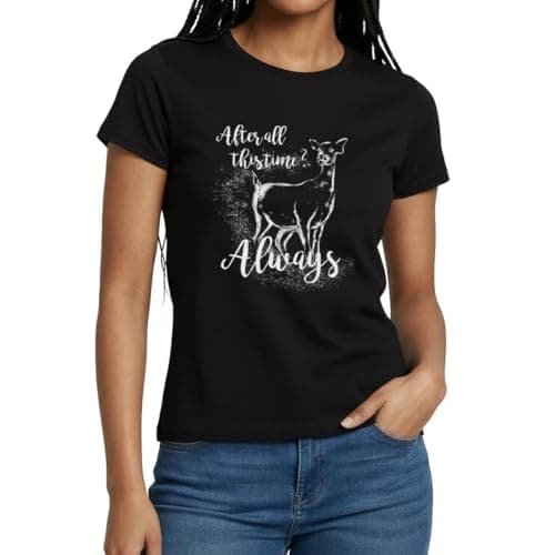 Image of Spreadshirt Harry Potter After All This Time Always Women's T-Shirt, XL, Black