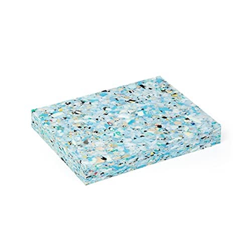 Image of Yoga Studio Recycled Chip Foam Pilates Head Block 20 x 15 x 2.5cm