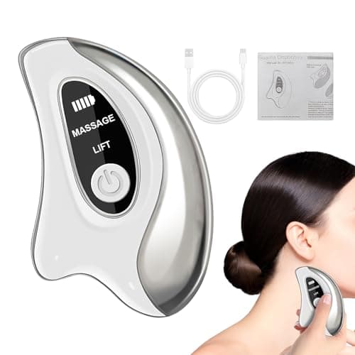 Image of Face Massager - 2-in-1 Facial Massage Tool | Face Lifting Device | for Women Ladies Wives Mothers Busy Professionals Spa Lovers Travelers Home Travel Daily Routine