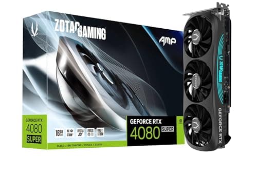 Image of ZOTAC Gaming GeForce RTX 4080 Super AMP DLSS 3 16GB GDDR6X 256-bit 23 Gbps PCIE 4.0 Gaming Graphics Card, IceStorm 2.0 Advanced Cooling, Spectra RGB Lighting, ZT-D40820F-10P