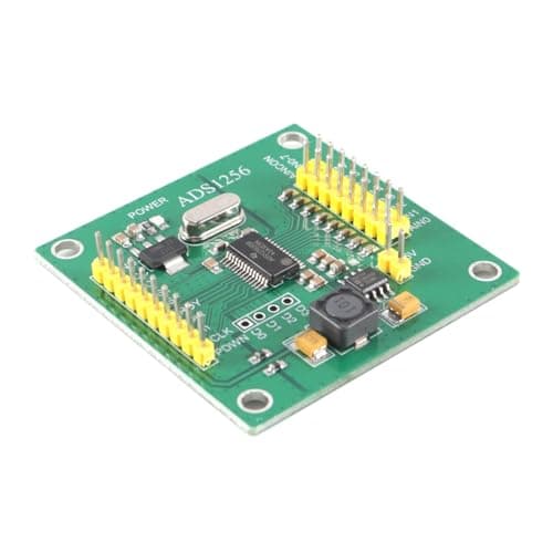 Image of Ausi ADS1256 24-Bit 8-Channel ADC Module, High-Precision Analog To Digital Acquisition Board with 30ksps Sampling, SPI Interface