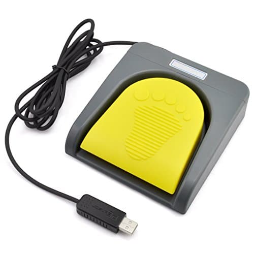 Image of iKKEGOL USB Single Foot Switch Control One Key Customized Computer Keyboard Action Pedal HID
