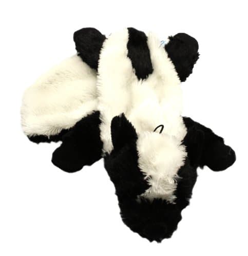 Image of Happy Pet Mad About Pets Unstuffed Skunk Character Dog Toy Soft Plush Fun Interactive Chewing Playing Cuddly Animal Lightweight Washable for All Breeds