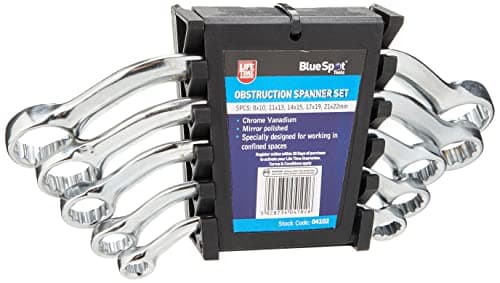 Image of BlueSpot Metric Obstruction Spanner Set (5 Pieces)