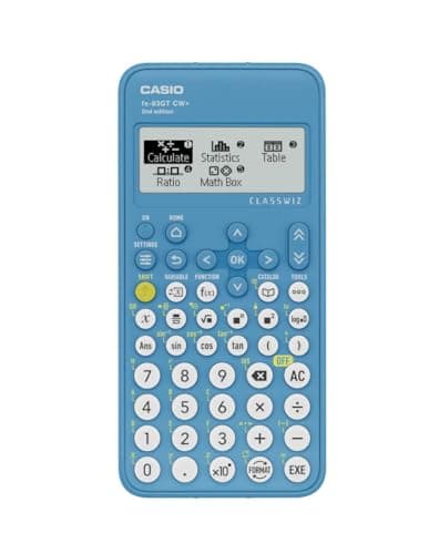 Image of Casio fx-83GTCW+ Scientific Calculator Blue (UK Version) - Upgrade from previous fx-83GTCW model