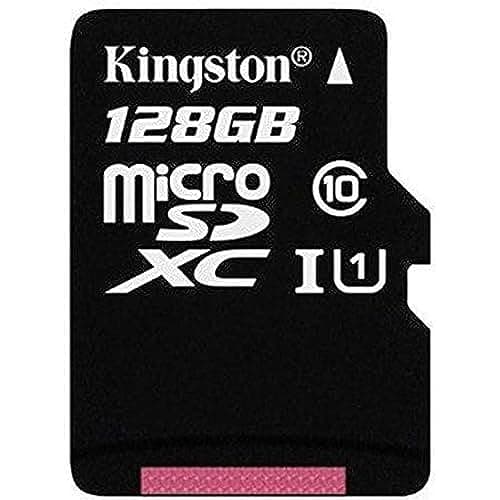 Image of Kingston SDCX10/128GB Class 10, 128 GB Micro SDXC Memory Card with Adapter