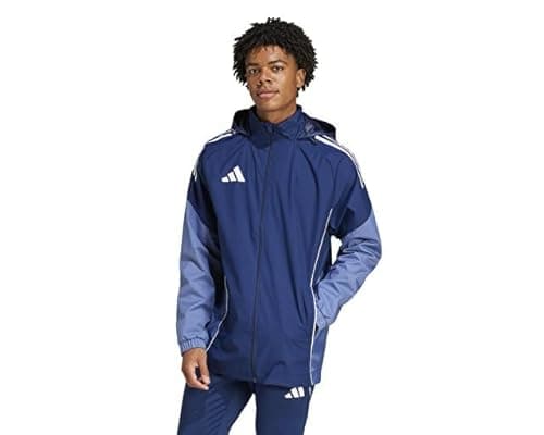 Image of adidas Tiro 25 Competition All-Weather Men's Wind Jacket, blue, S