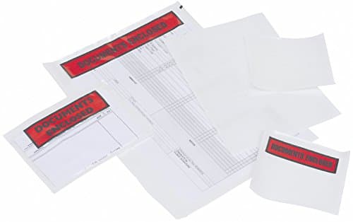 Image of GoSecure Self Adhesive Document Envelopes A6 Documents Enclosed Text (Pack of 1000) 4302002