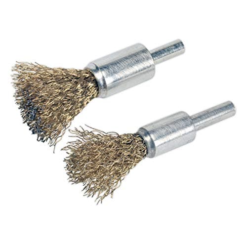 Image of Sealey Vs1801 Decarbonising Brush Set 2Pc