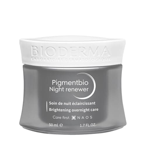 Image of Bioderma Pigmentbio Night Renewer - Anti-Dark Spot Brightening & Protective Night Cream Moisturiser, Firms, Smoothes & Plumps Skin, 50ML