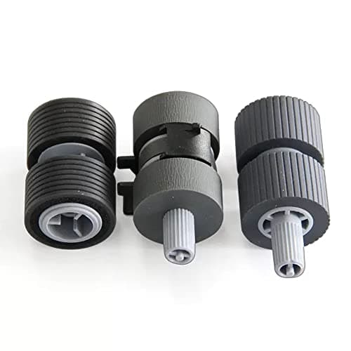Image of Scanner Pick Roller Brake Roller Replacement Kit for Fujitsu fi-5750 fi-5650 fi-6770 fi-6670 fi-6750 fi-6770A fi-6670A fi-5750C fi-5650C,Pick Roller Brake Roller