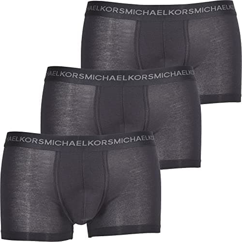 Image of Michael Kors Men's 3 Pack Supreme Touch Trunks, Black, S