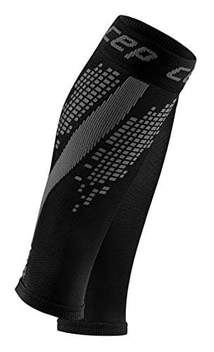 Image of CEP - NIGHTTECH CALF SLEEVES REDESIGN for men | Reflective calf sleeves in black | size V