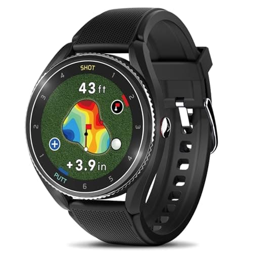 Image of Voice Caddie T9 GOLF GPS WATCH - BLACK