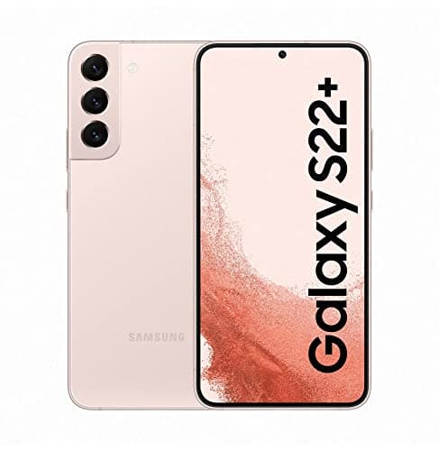 Image of Samsung Galaxy S22+ 5G Mobile Phone 128GB SIM Free Android Smartphone Pink Gold