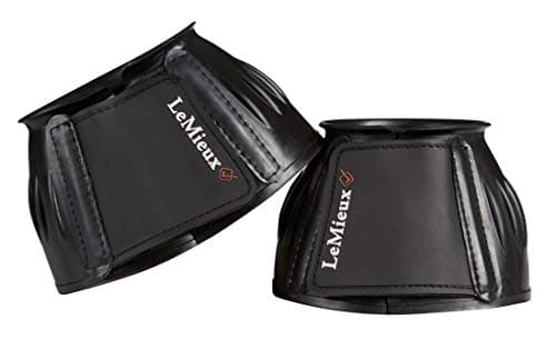 Image of Lemieux Rubber Bell Pair Over Reach Boots - Black, Large