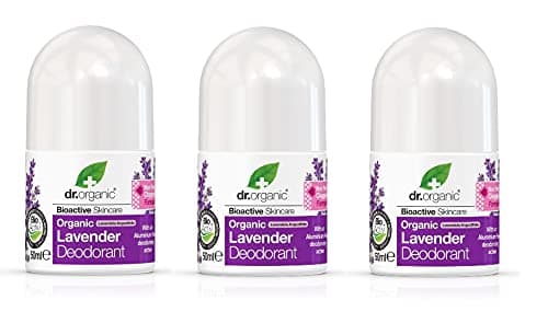 Image of DR. ORGANIC Lavender Deodorant (50ml x 3) 150ml