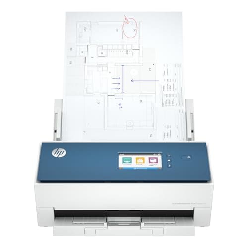 Image of HP ScanJet Enterprise Flow N9000 sn1 Double-Sided Fast Scanner with Automatic Document Feeder, Ideal for Office (8Q4W1A)