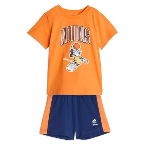 Image of adidas Unisex Kids DISNEY MICKEY MOUSE T-SHIRT SET 2-3Y