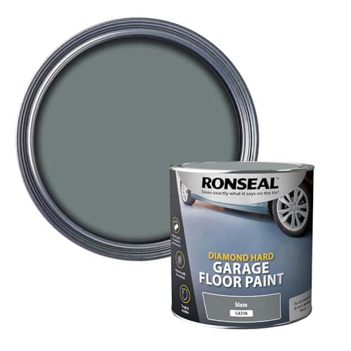 Image of Ronseal DHGFPS25L 2.5L Diamond Hardgarage Floor Paint - Slate