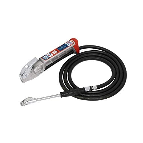 Image of Sealey SA37/95 Tyre Inflator with 2.5M Hose & Twin Clip-On Connector