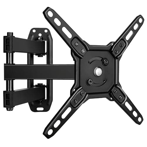 Image of Futura TV Wall Bracket for 13-43 Inch TVs, Universal TV Bracket & TV Wall Mount with Tilt, Swivel & 90° Rotation, Fits Flat & Curved LED LCD Screens, VESA 75x75mm to 200x200mm, 20kg Max Load
