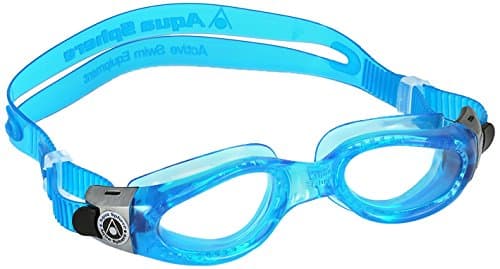 Image of Aqua Sphere Kaiman Swim Goggle - Clear Lens - Blue Frame Great for Swimming