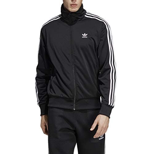 Image of Adidas Men Firebird Track Top - Black, Medium
