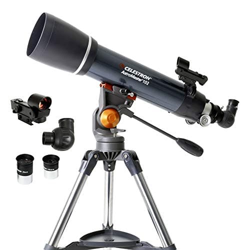 Image of Celestron 22065 AstroMaster 102AZ Refractor Telescope, Dark Blue
